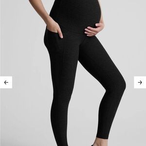 Beyond the Bump Black Maternity Leggings with Pockets!